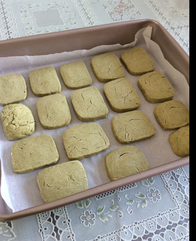 心形抹茶饼干