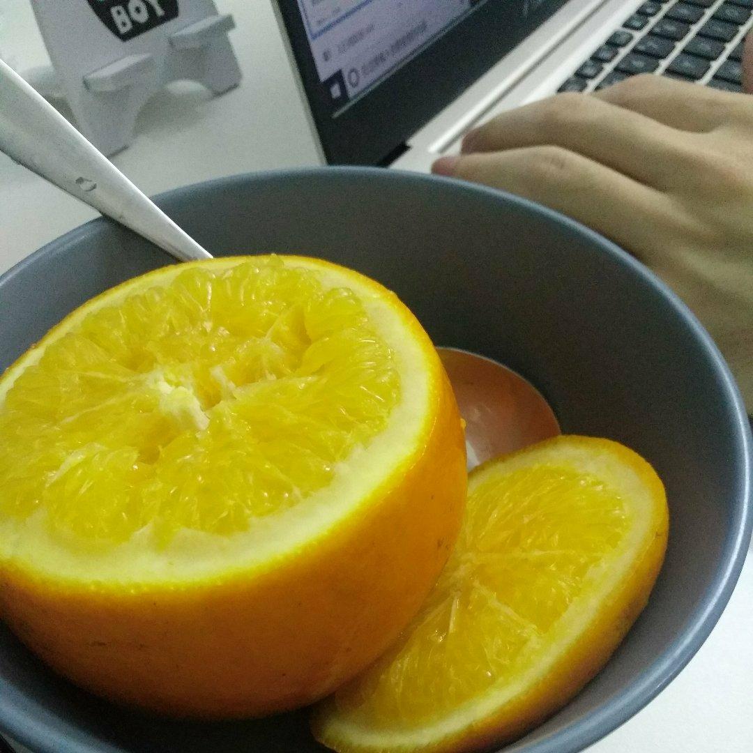 盐蒸橙子治疗咳嗽