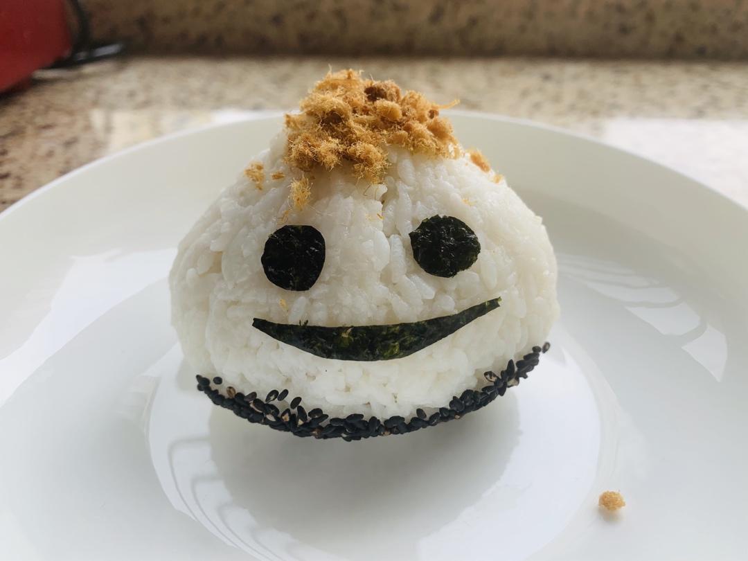 肉松咸蛋黄萌萌栗子饭团