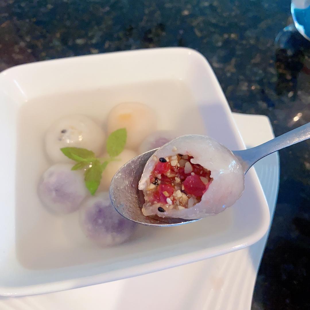 凯伍德厨师机食谱-酒酿水晶汤圆