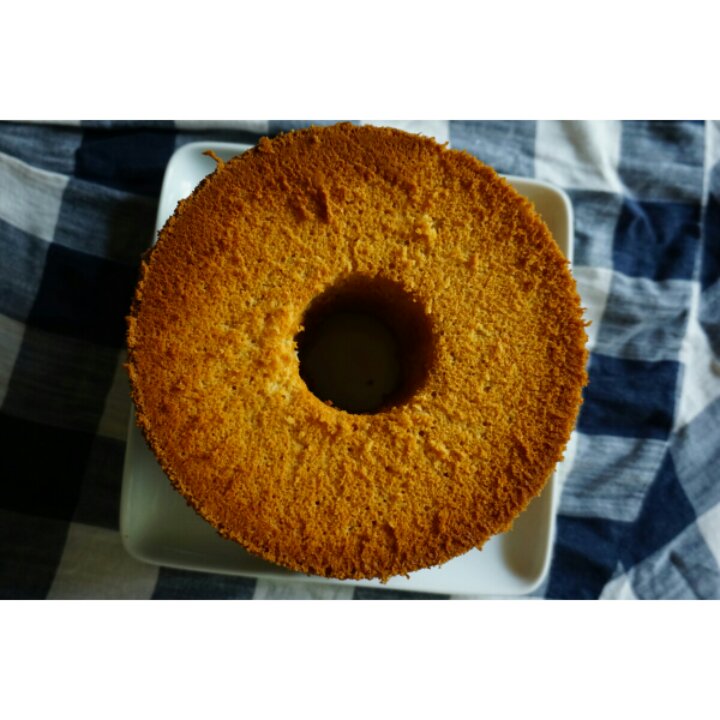 焦糖岩盐戚风蛋糕