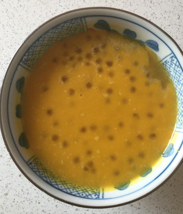 椰汁南瓜西米露
