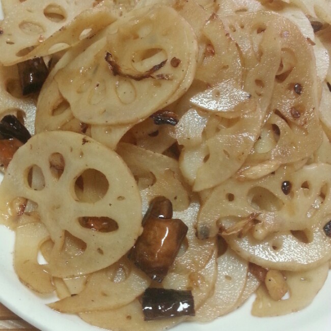 干锅麻辣藕