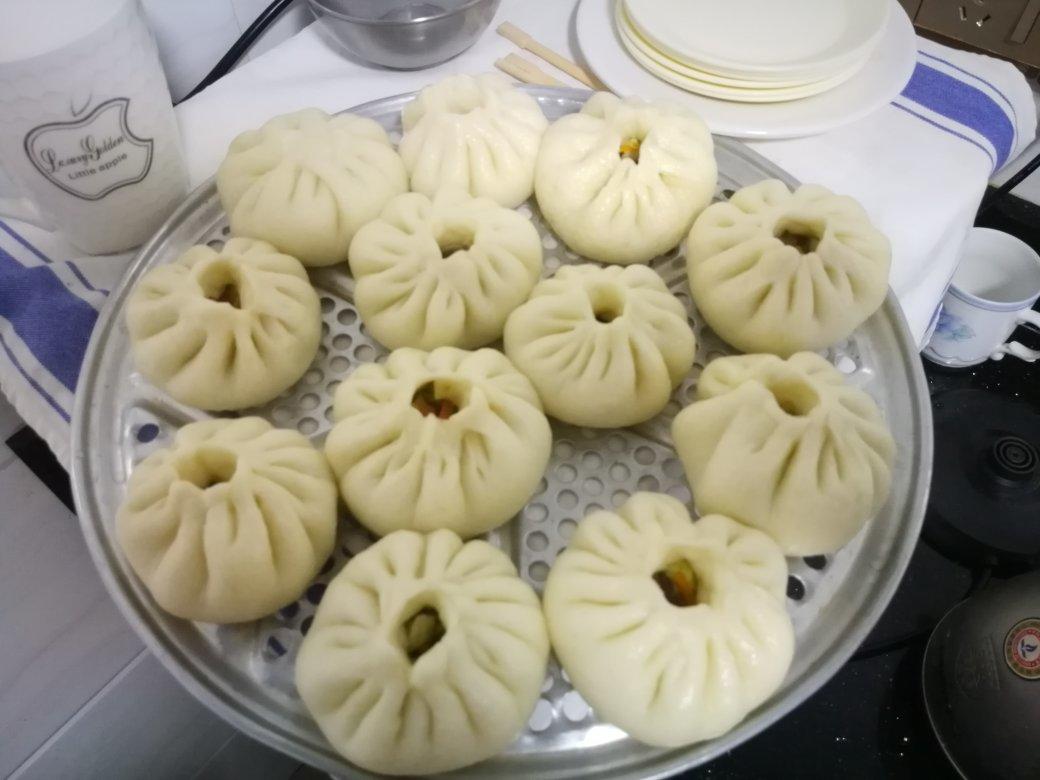 节省一半时间的大包子（另付翠绿菜包子，肉包子，腹黑包子食谱）