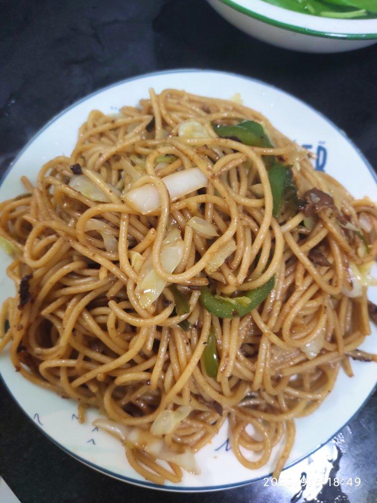 炒意大利面