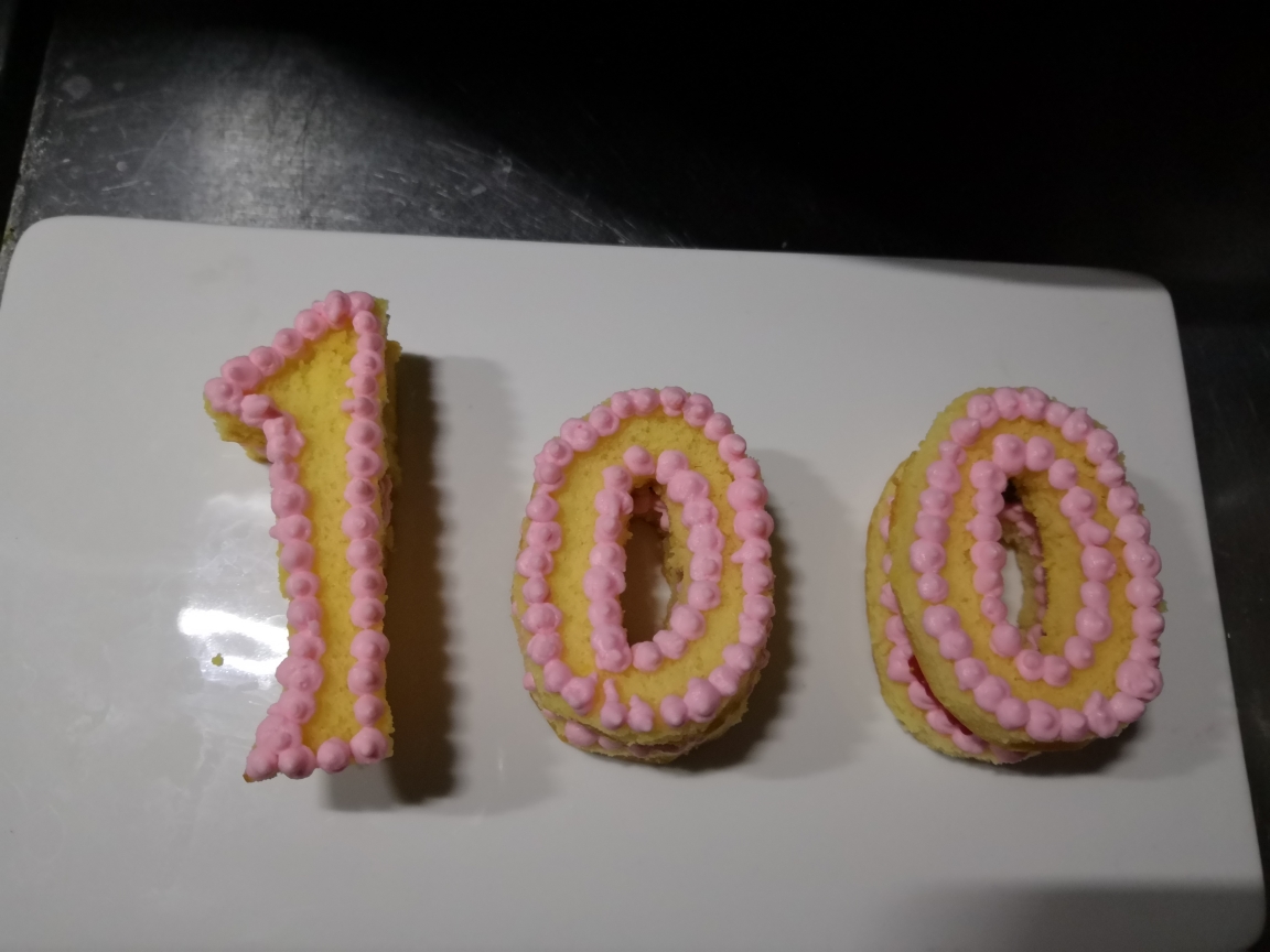 100分数字蛋糕的做法 步骤4