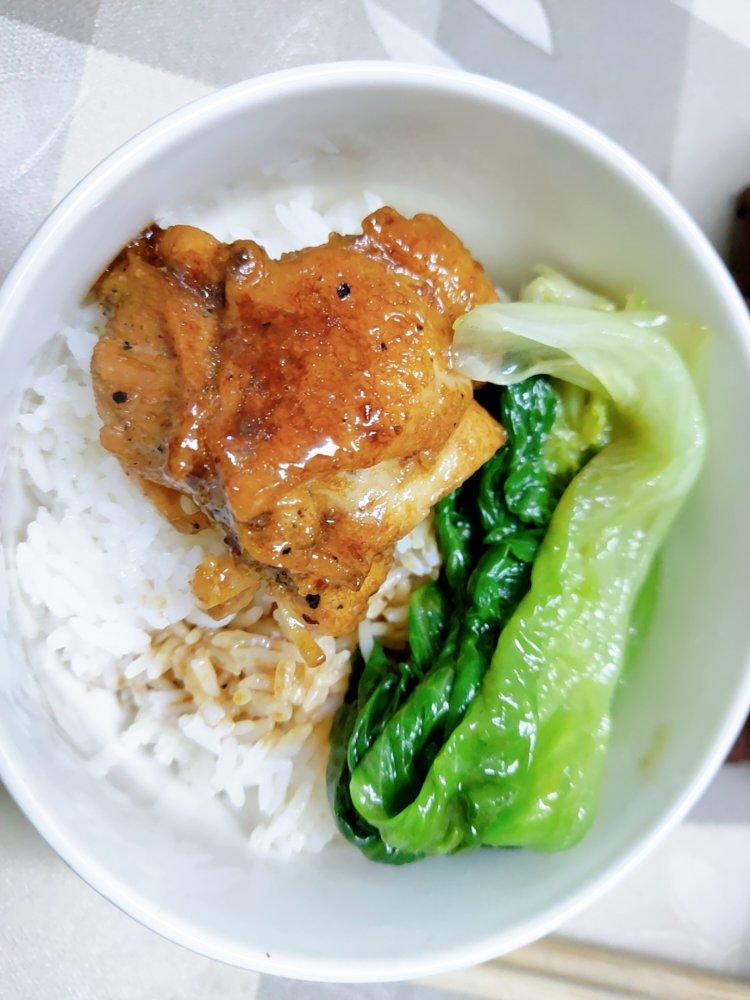 照烧鸡腿饭