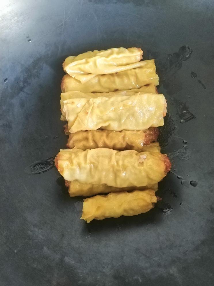 千张肉卷的做法 步骤3