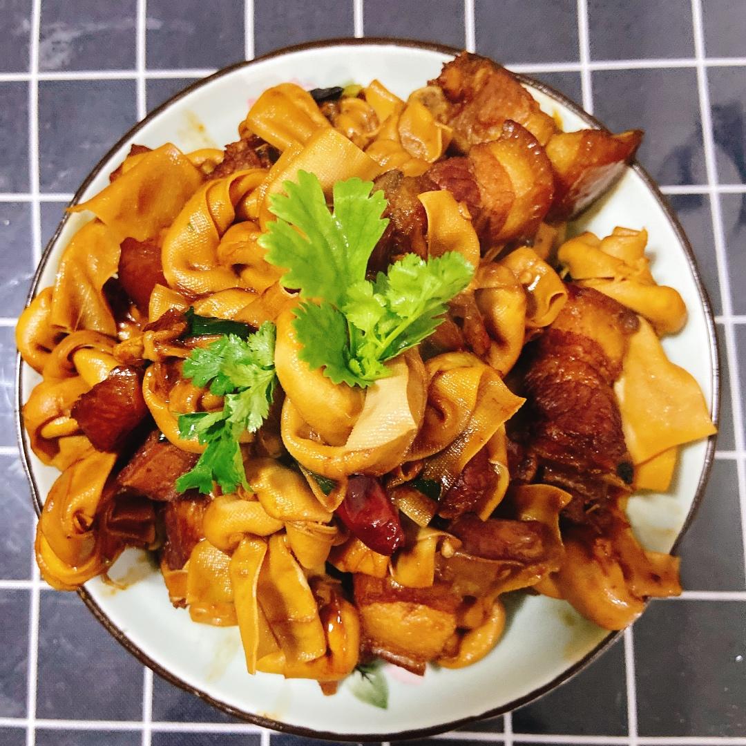 乖明明就是我做的百叶结红烧肉