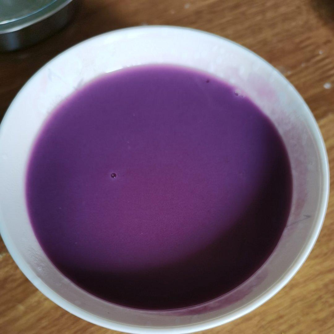 紫薯米糊