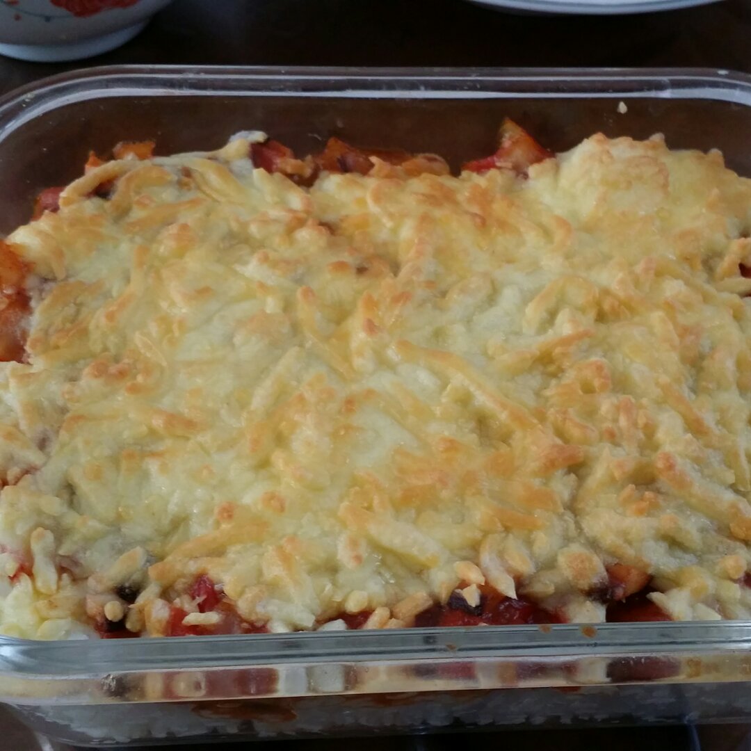 蕃茄肉酱奶酪焗饭