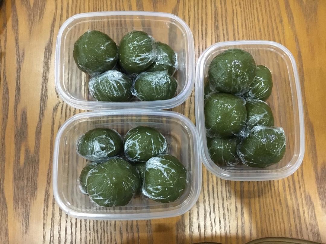 🔥超好吃肉松蛋黄青团-Q弹软糯不粘不塌