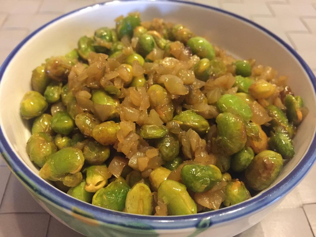榨菜毛豆