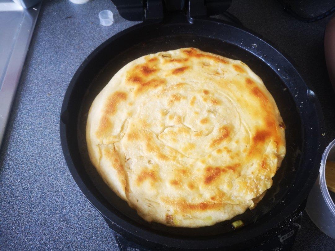 酥脆版葱油饼 看向往的生活也想吃葱油饼配香肠