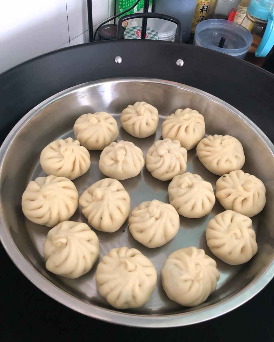 手工包子（肚脐包）