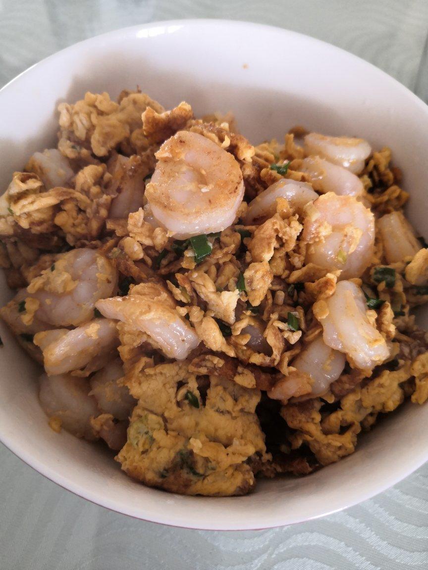 美味虾仁炒蛋