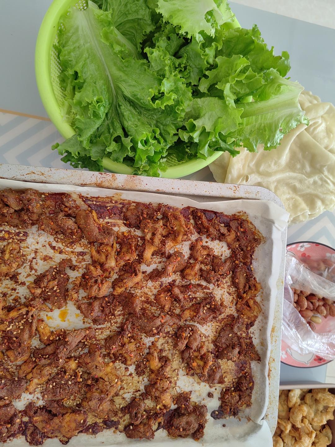 小薄饼、卷饼、筋饼——超完美，好吃~~