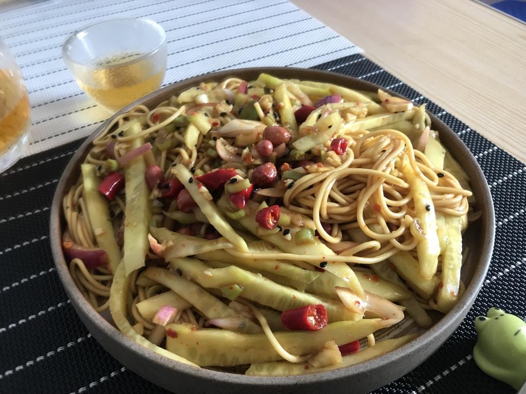 巨好吃㊙️酸辣凉拌面❗️十分钟搞定，简单快手❗️