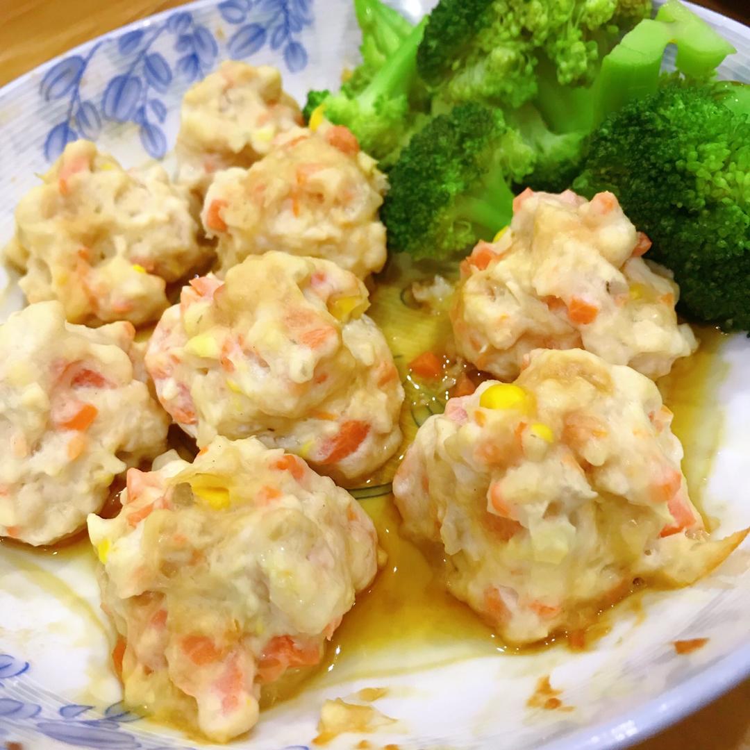 减肥好吃的鸡胸肉丸子