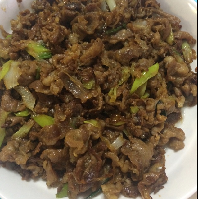 葱爆羊肉