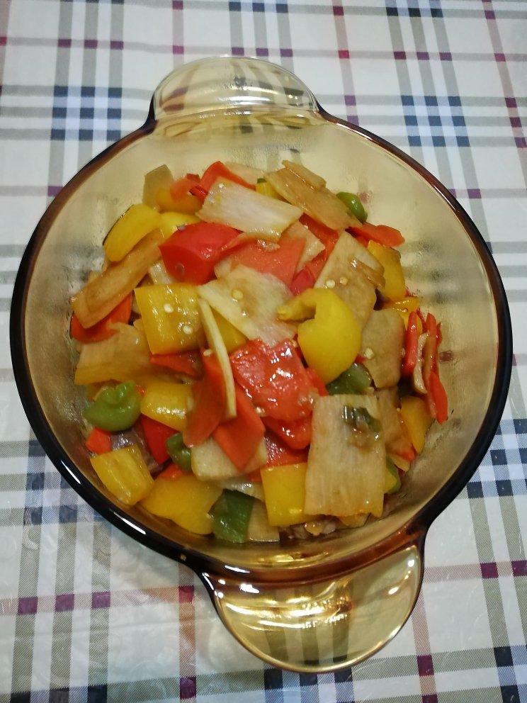彩椒炒肉（柿子椒炒肉）