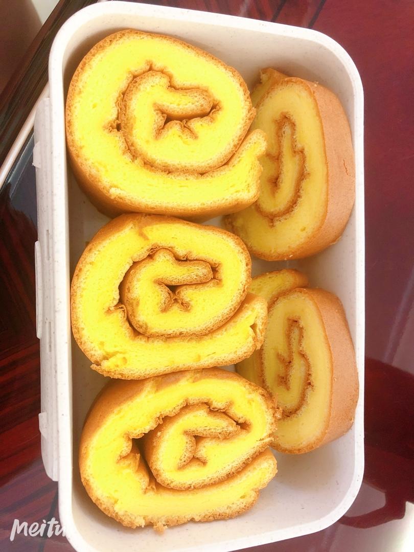 基础原味蛋糕卷