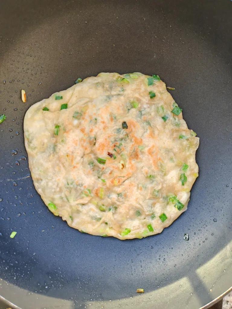 千层酥软葱油饼