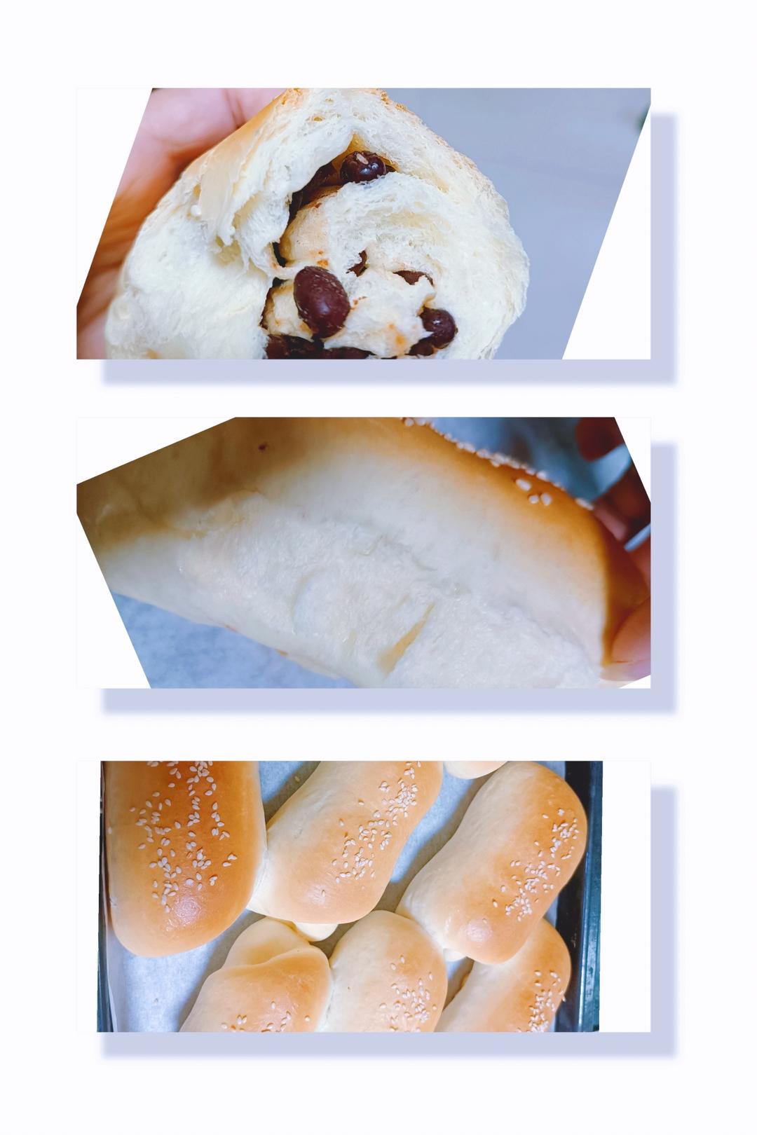 奶香蜜豆小面包