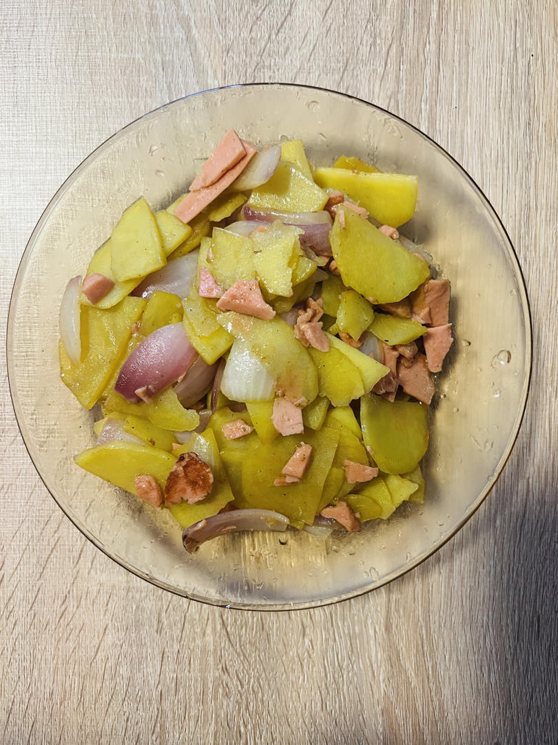 洋葱炒土豆