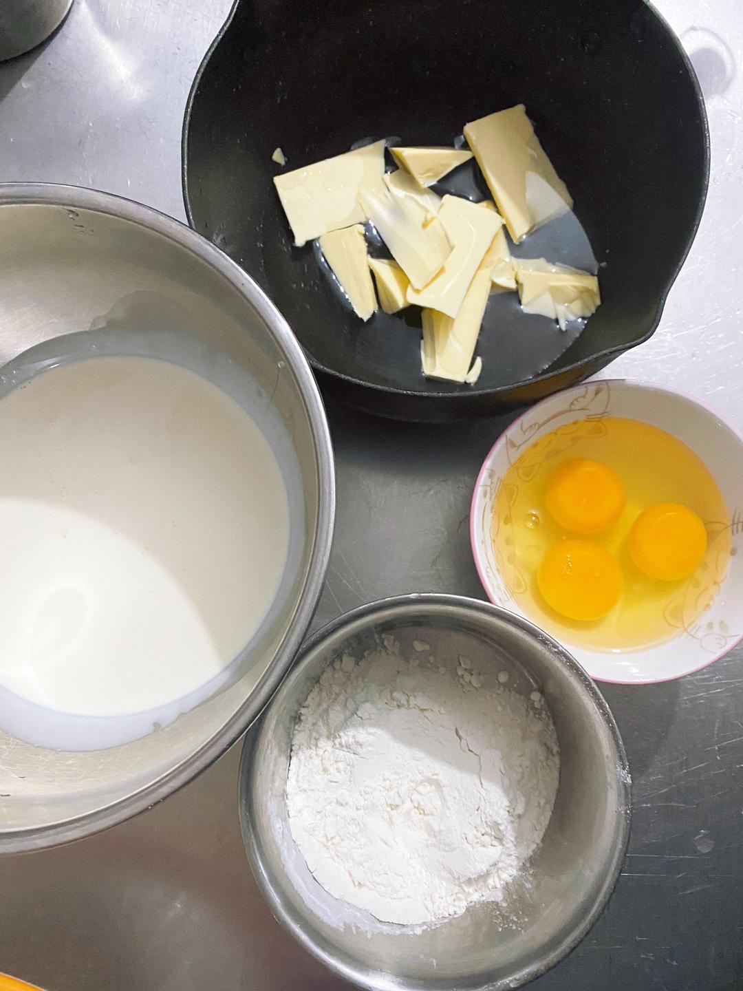 纯奶手撕吐司的做法 步骤1