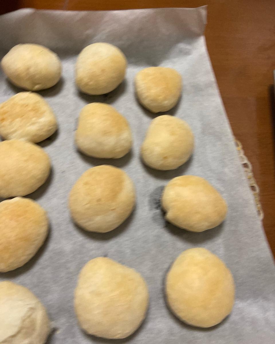 酥皮绿豆饼   酥得掉渣渣