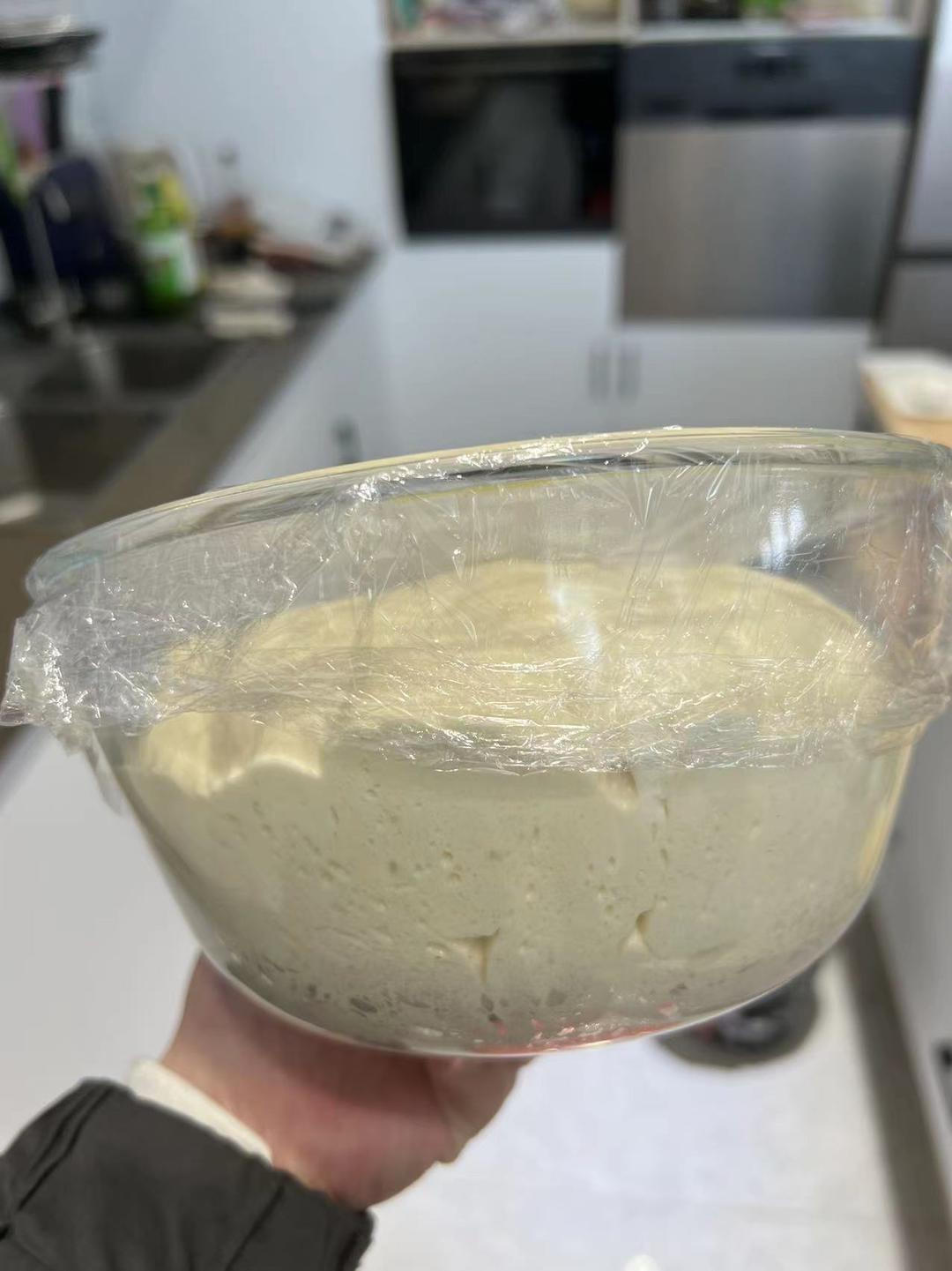 纯奶手撕吐司的做法 步骤1