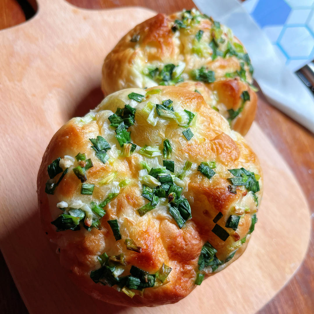 台湾风味—葱面包