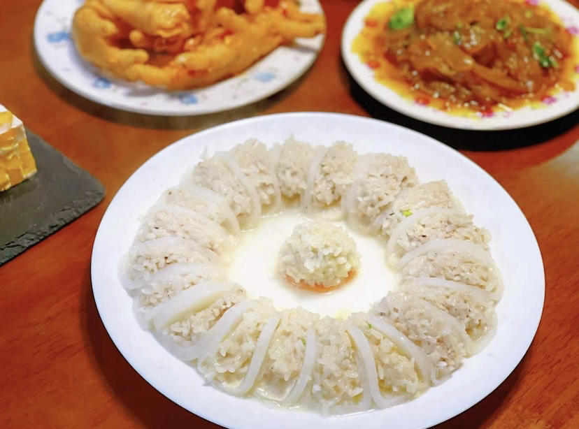 蒸糯米丸子