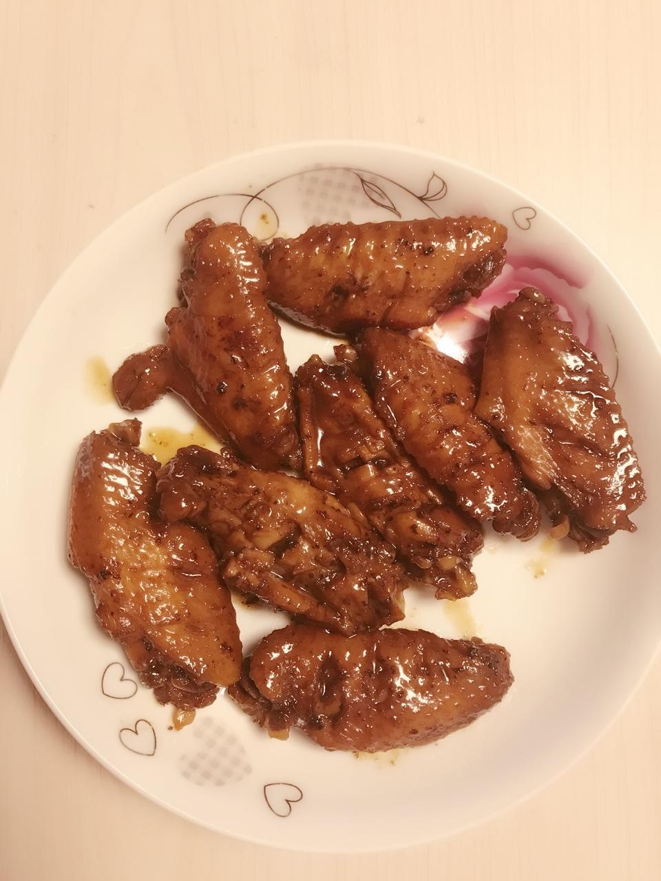 小竹24做的电饭煲可乐鸡翅
