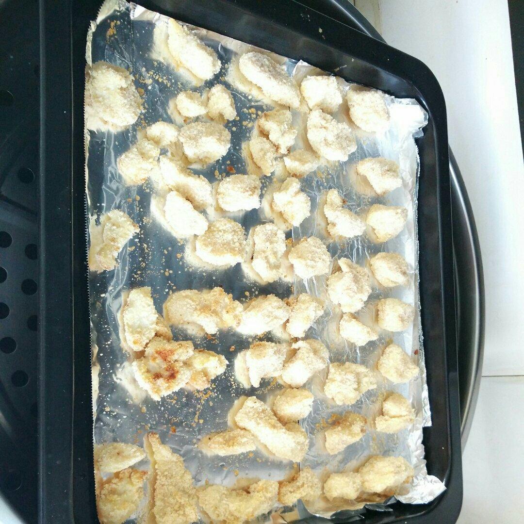 低卡低脂烤箱版鸡米花