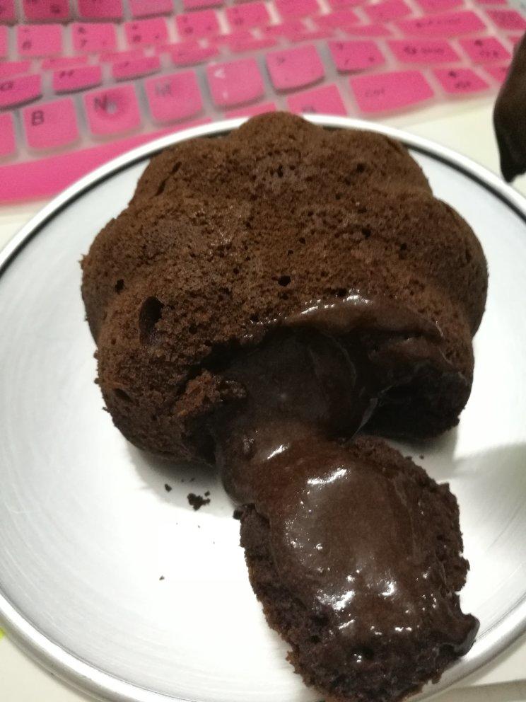巧克力熔岩蛋糕(全图文超简单)
