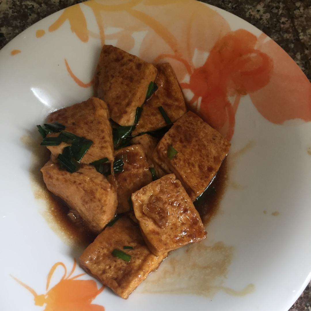蚝油嫩豆腐