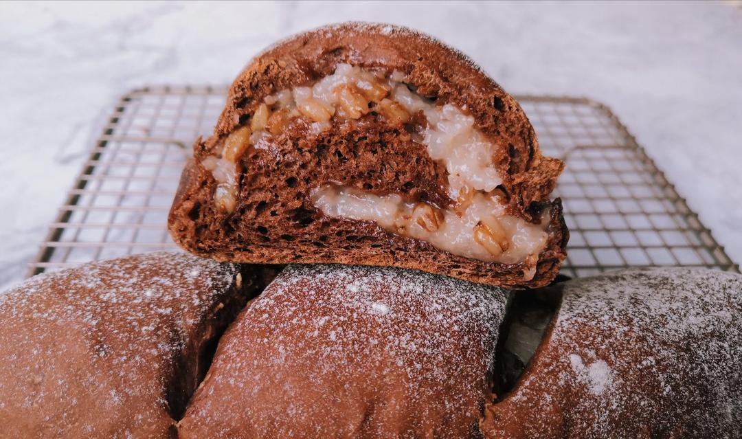 青稞糯米可可软欧