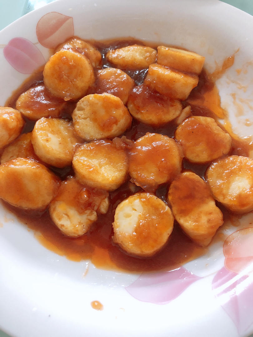 脆皮茄汁日本豆腐