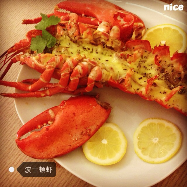 奶油芝士焗龙虾