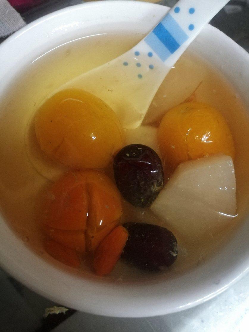 金桔雪梨汤