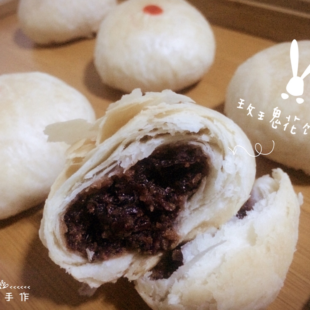玫瑰鲜花饼【附玫瑰酱的做法】