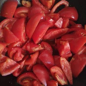 丸子版番茄鸡蛋汤的做法 步骤3