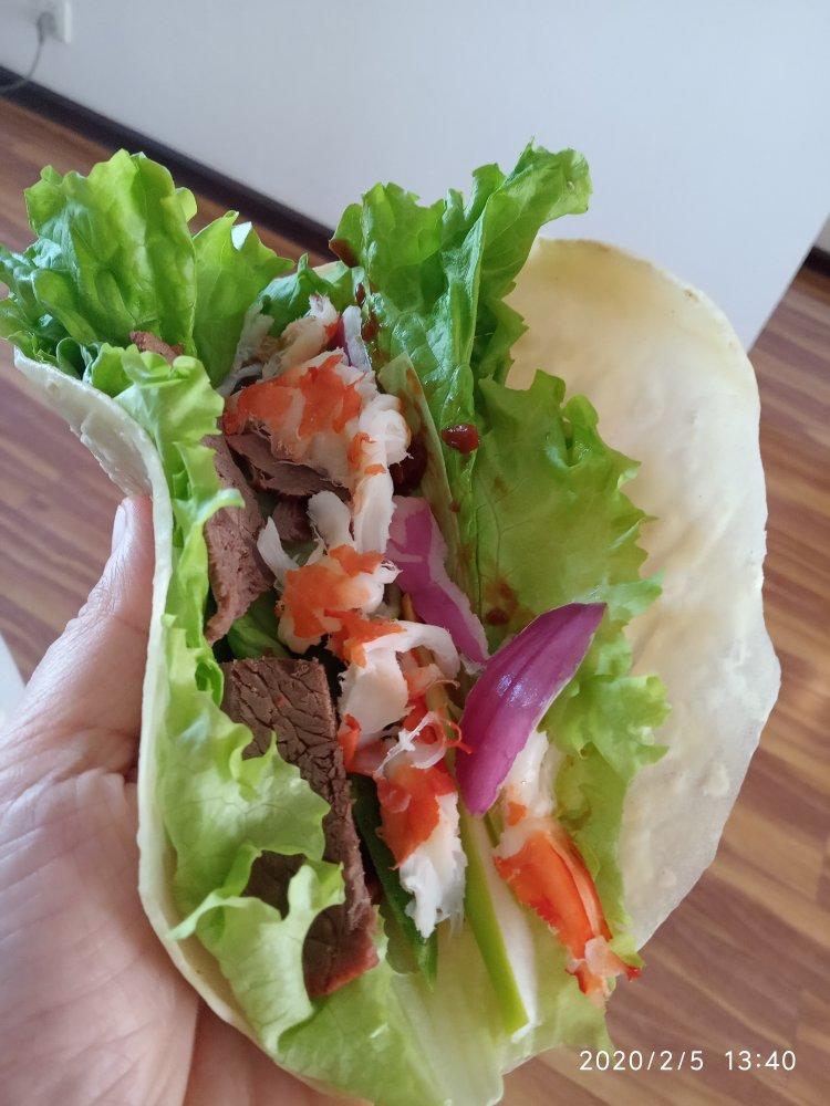 卷饼、春饼皮又薄又软还有韧劲的秘方