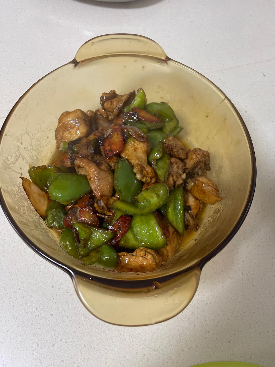 青椒童子鸡