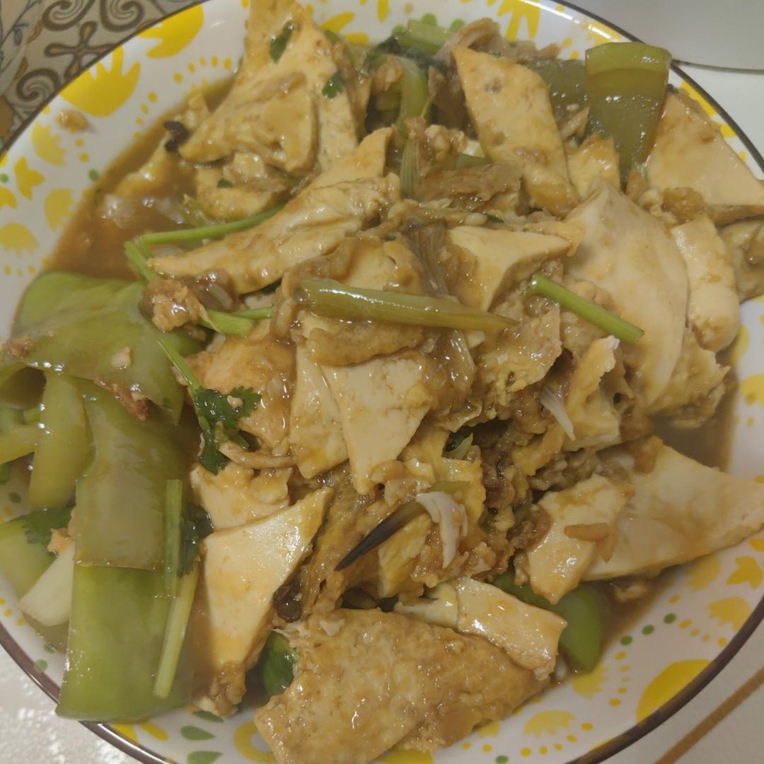 无敌好吃的香煎豆腐