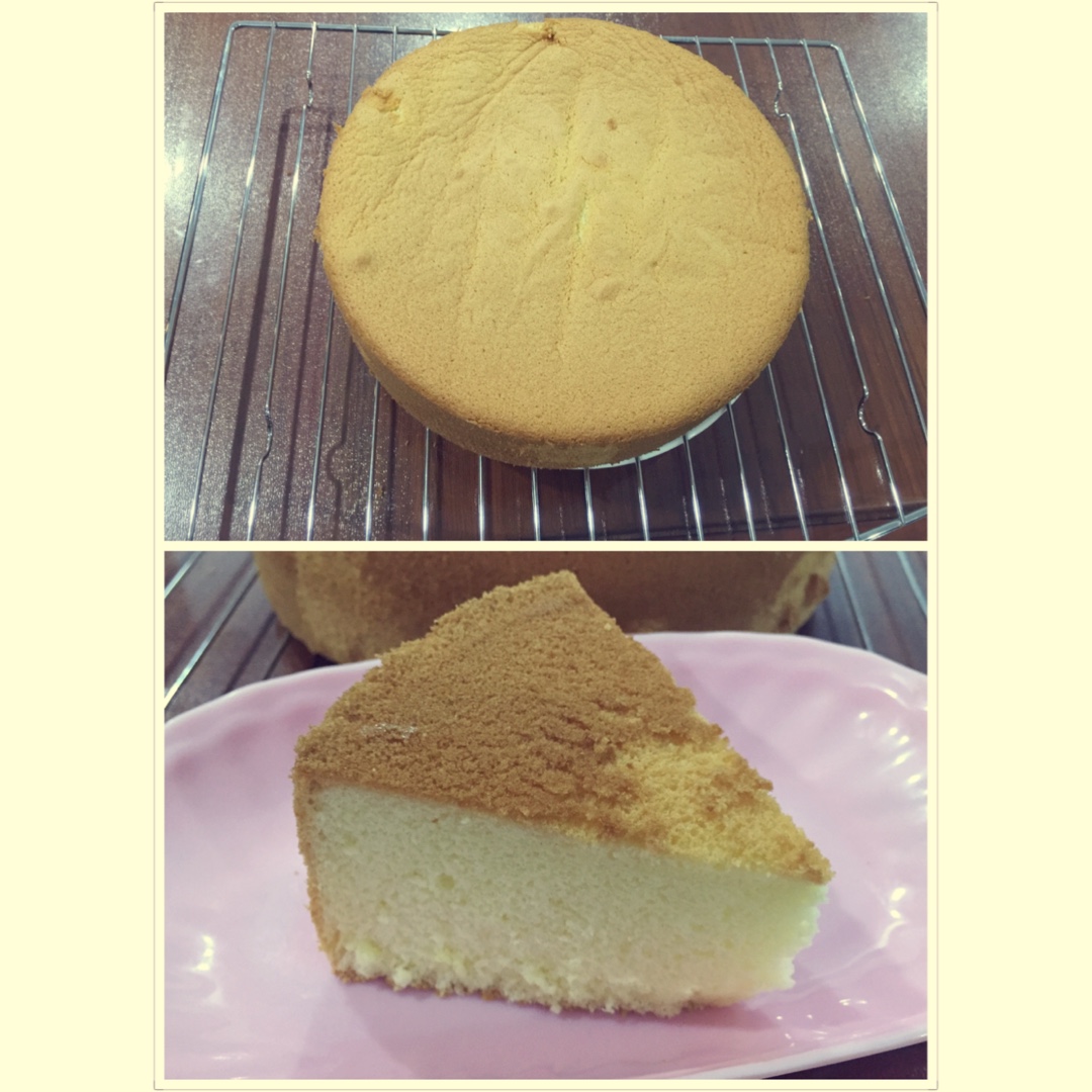 8寸戚风蛋糕（改良君之配方）#皮黑森林#