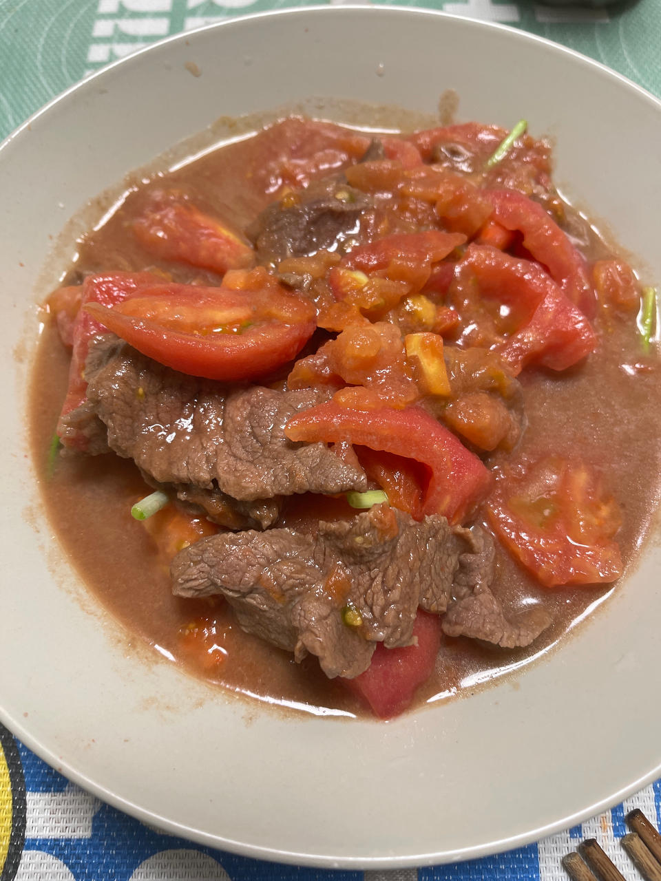 再挑食的孩子都喜欢吃的番茄炒牛肉