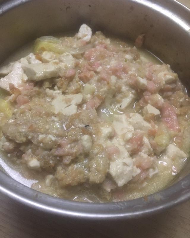 小白菜豆腐汤